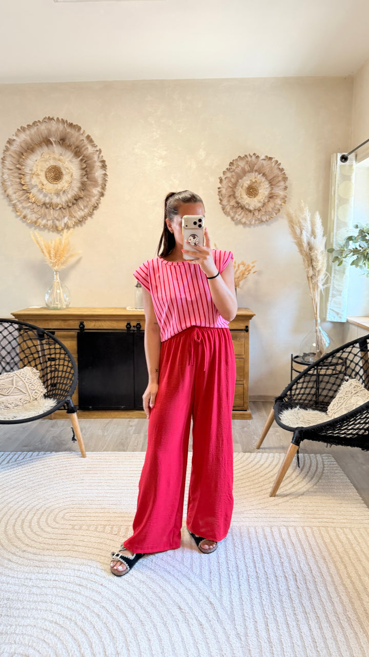 Pantalon Valentino rouge