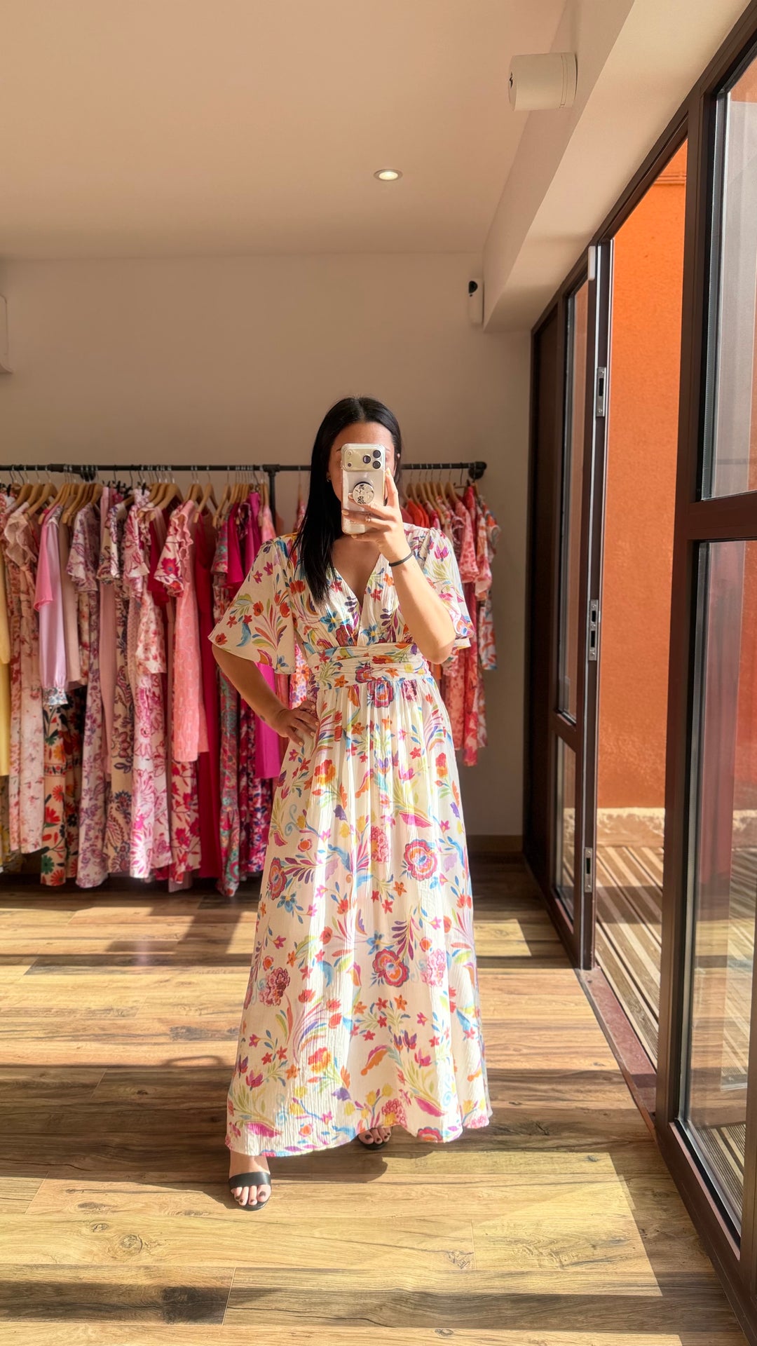Robe longue Alyma CURVY (PRÉCOMMANDE expédition 13 Mai
