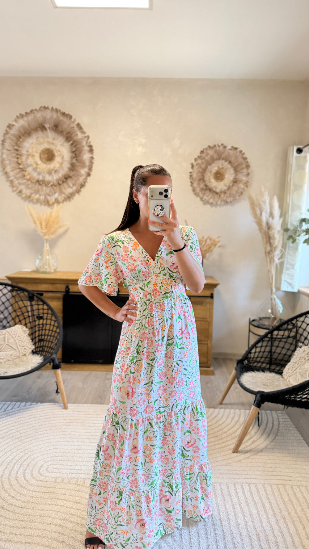 Robe longue Madeline CURVY