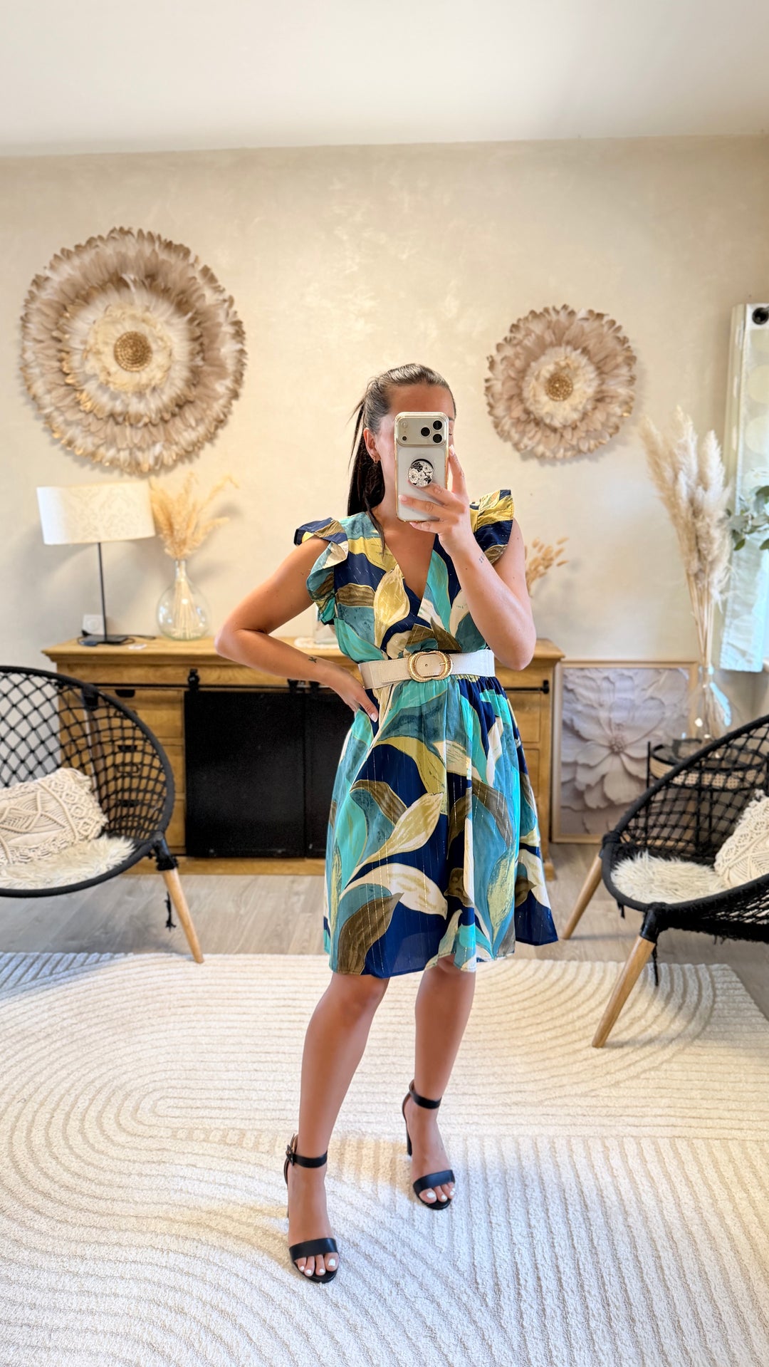 Robe courte Angelica CURVY