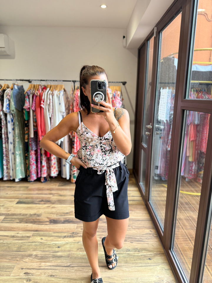 Top Malaga noir CURVY