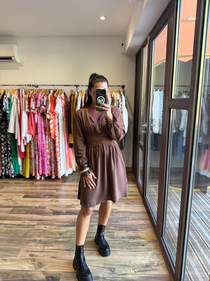 Robe topic chocolat CURVY