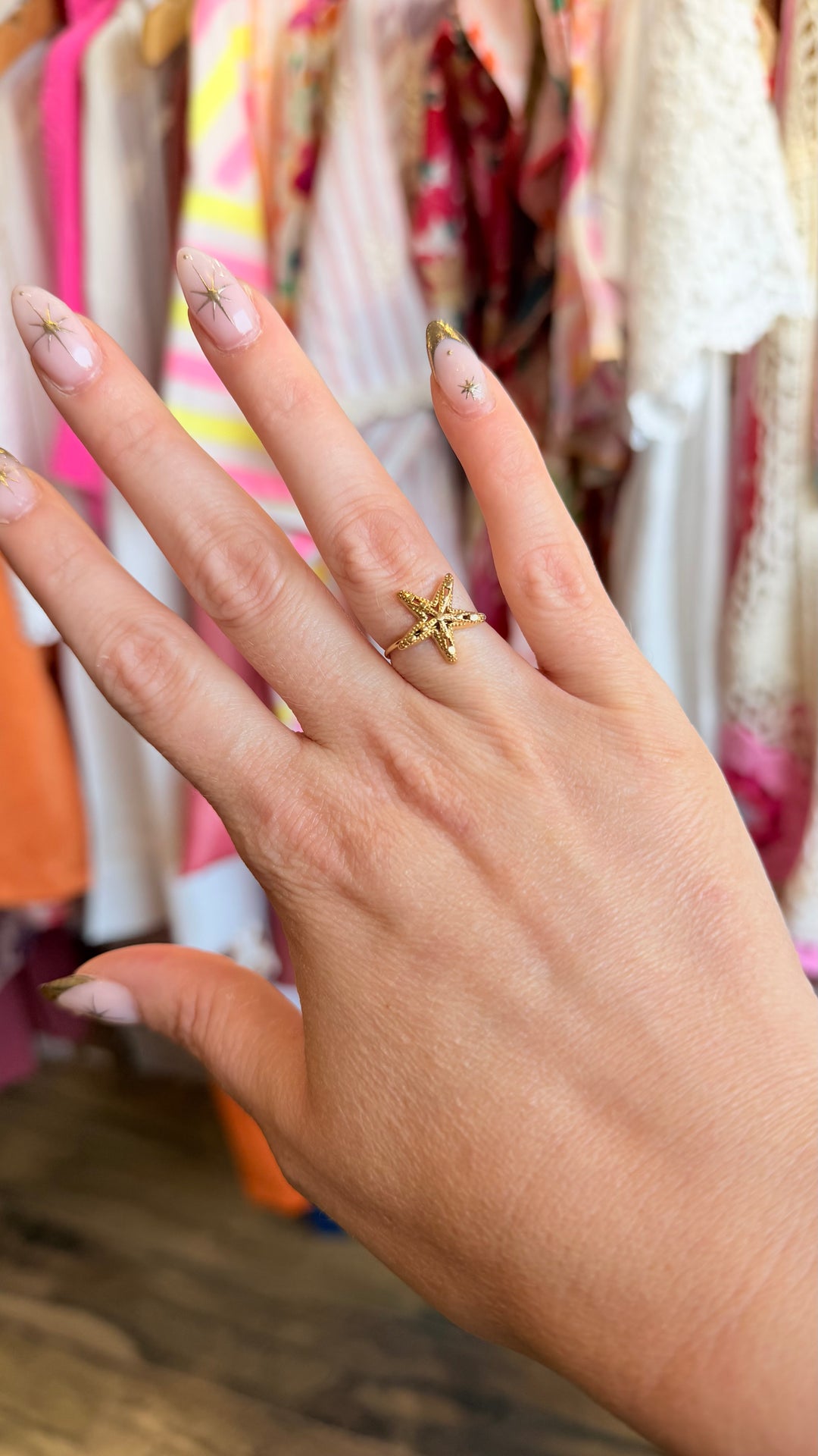 Bague Étoile mer
