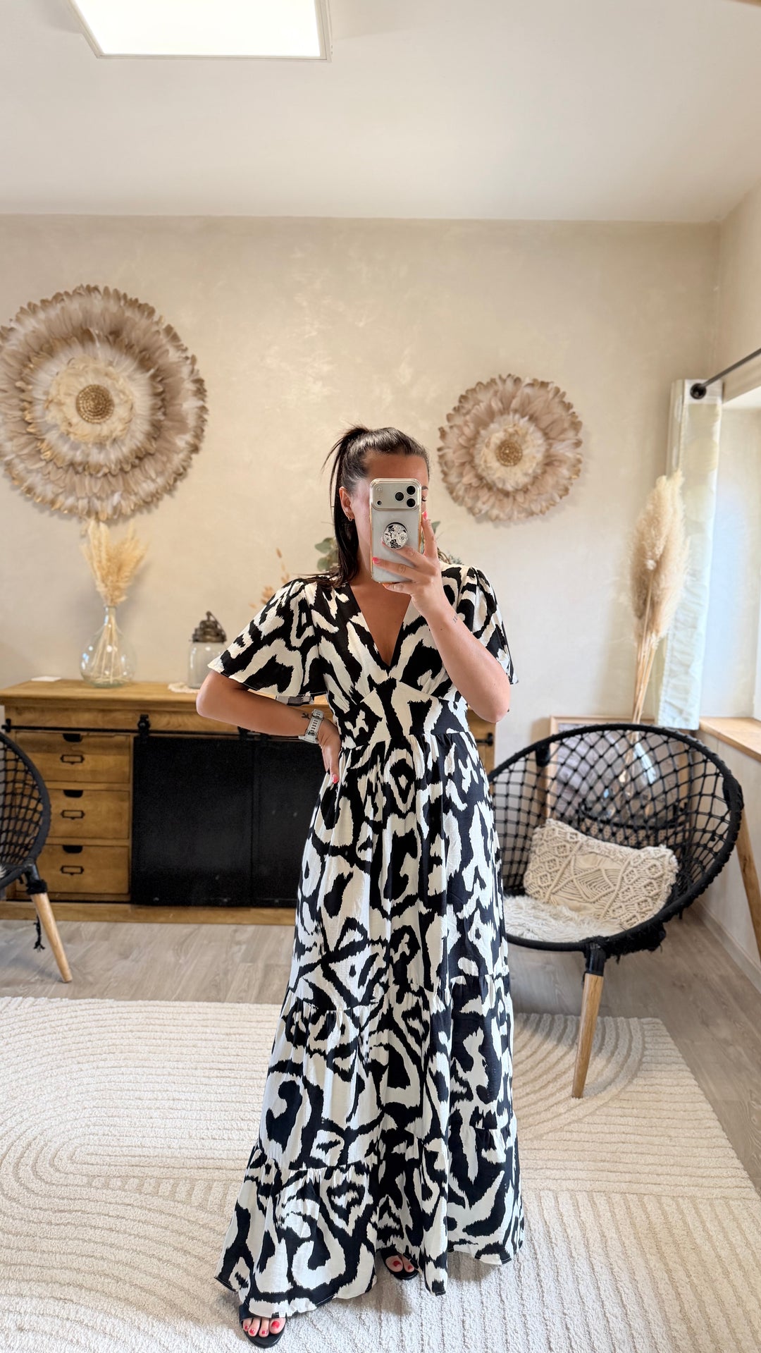 Robe longue Neya