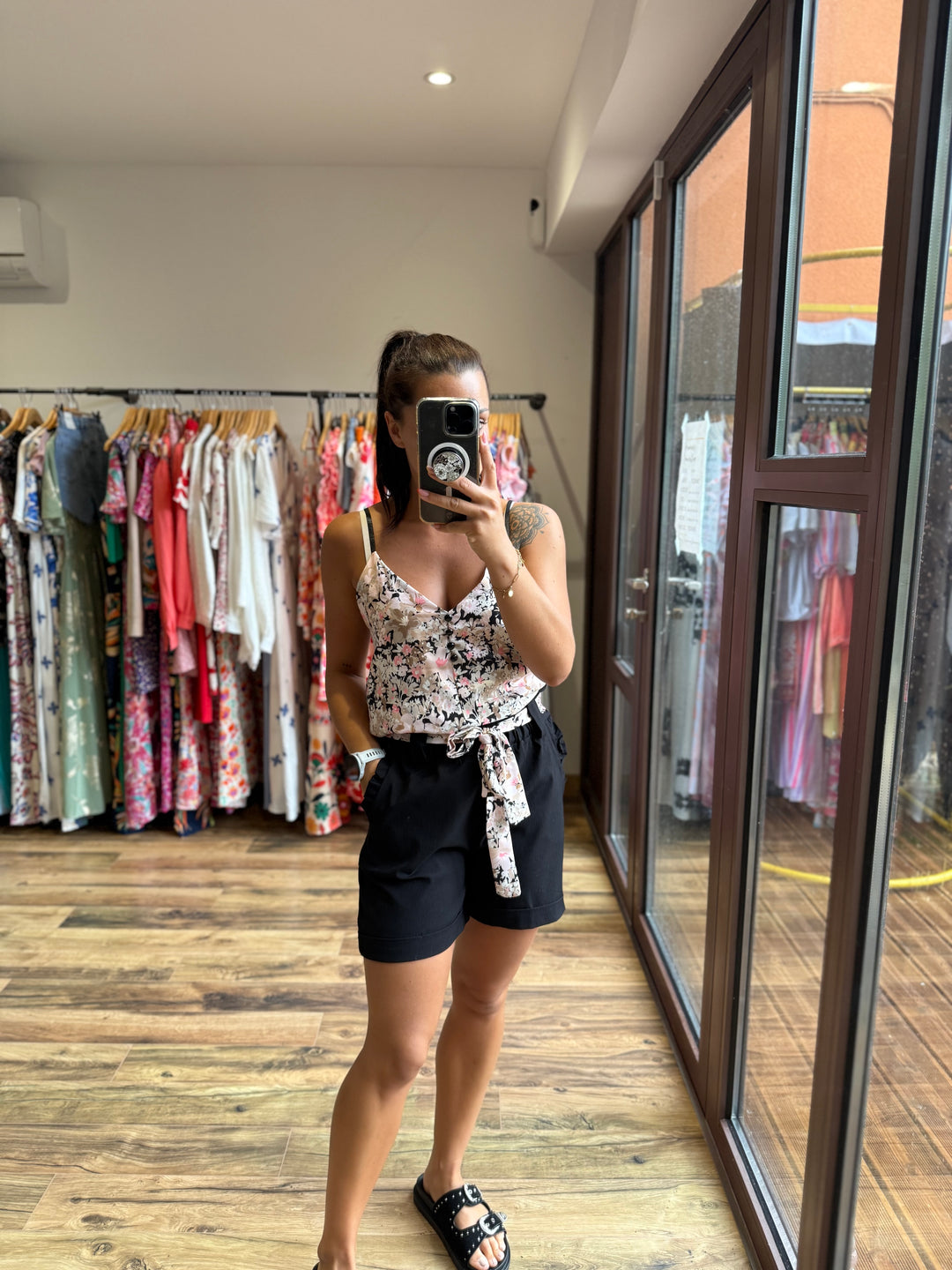 Top Malaga noir CURVY