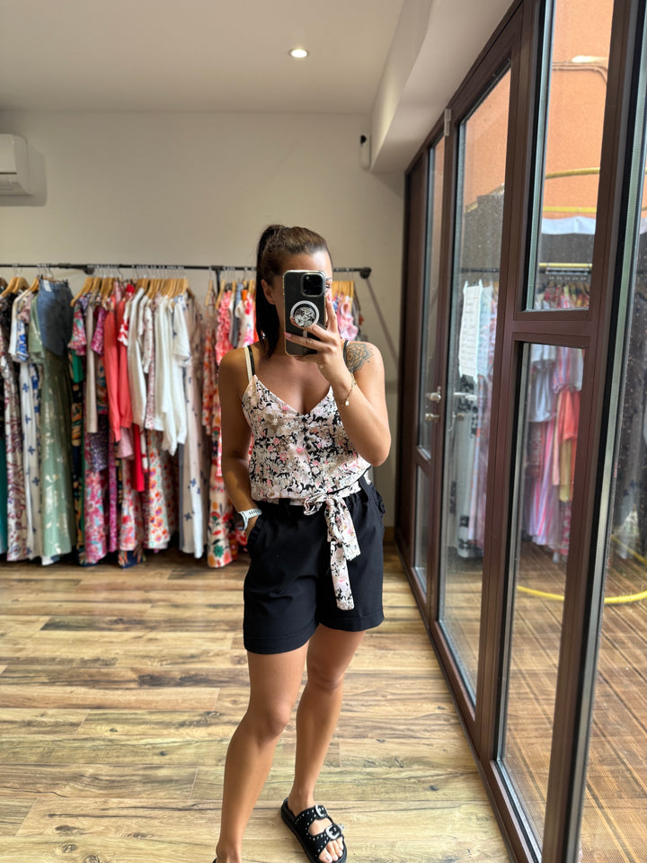 Top Malaga noir CURVY