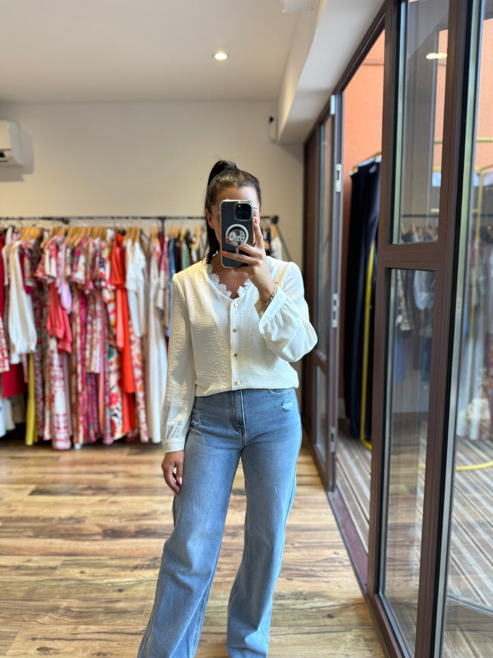 Chemise Anela blanche