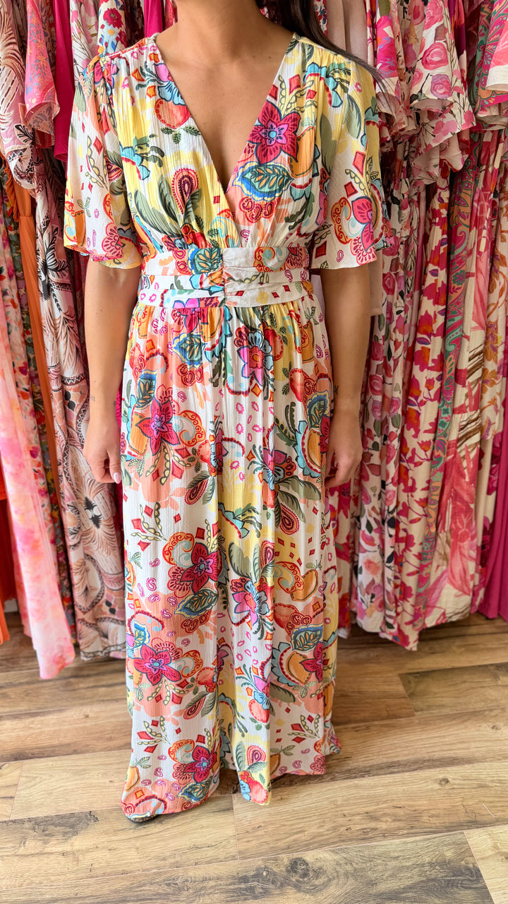 Robe longue Lita (PRÉCOMMANDE EXPÉDITION LE 9/06)