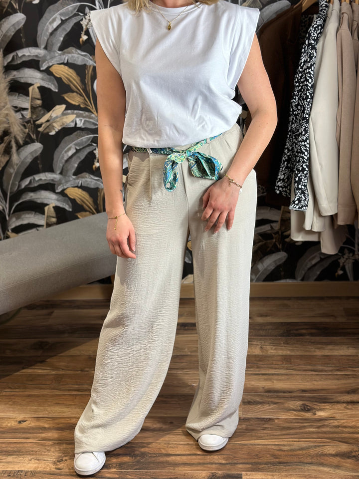 Pantalon Eliam beige