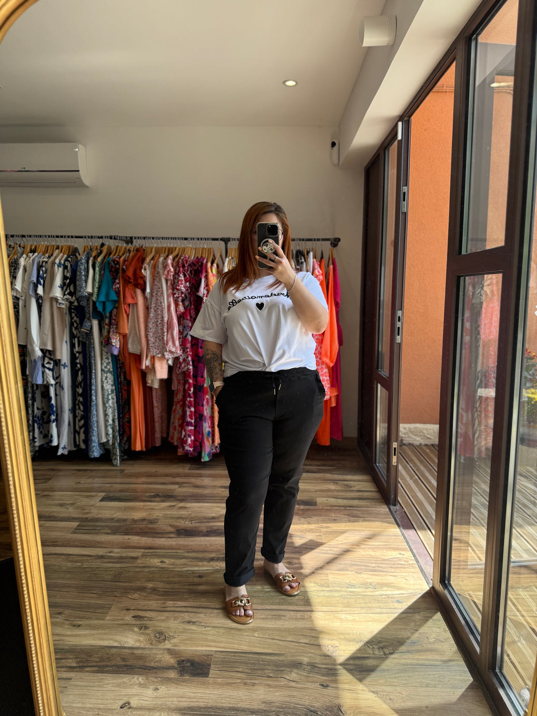 Pantalon Silvere noir CURVY