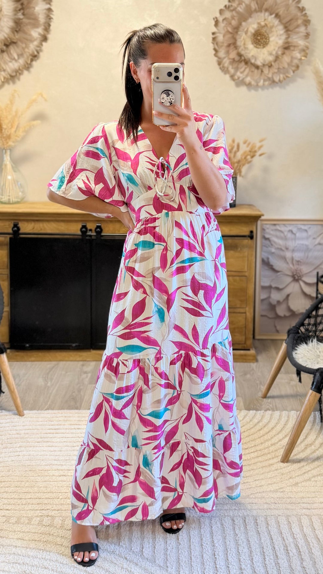 Robe longue Sandy CURVY