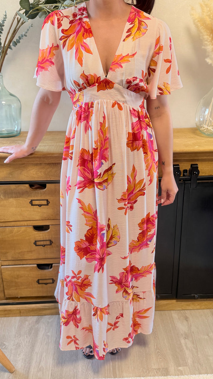 Robe longue Aubépine
