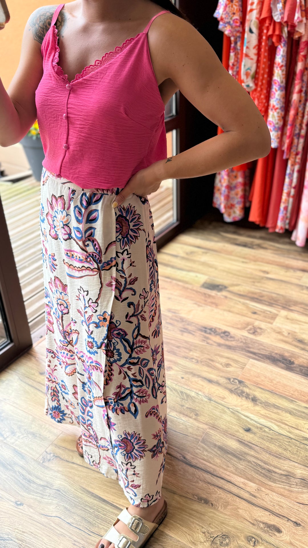 Top Hosa fuschia