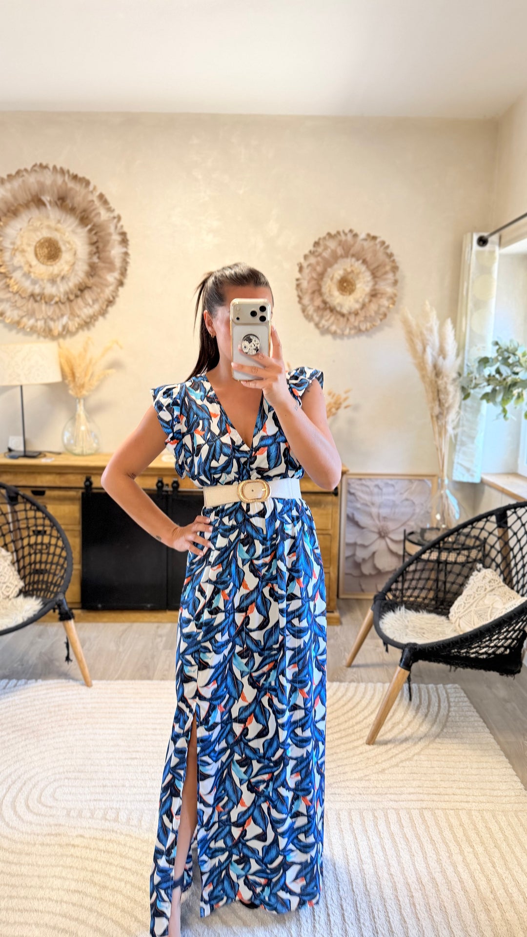 Robe longue Hakima CURVY