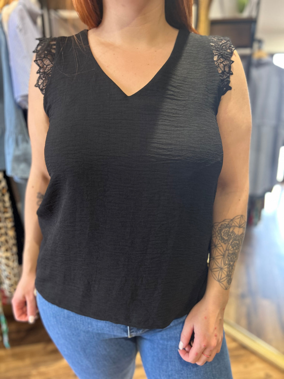 Blouse Milla Noir CURVY