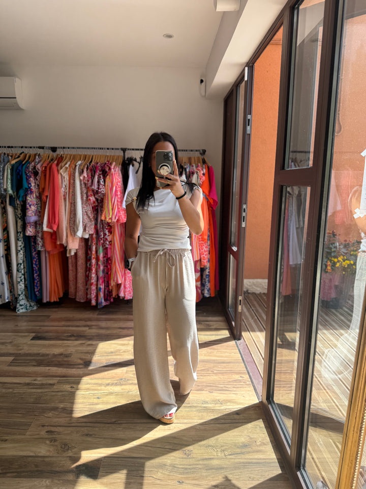 Teeshirt Linda blanc