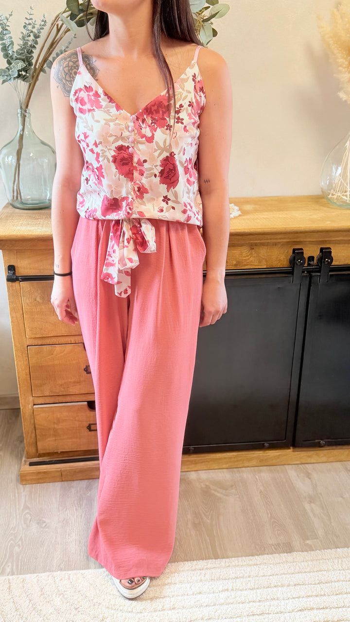 Pantalon Candice Terracotta CURVY