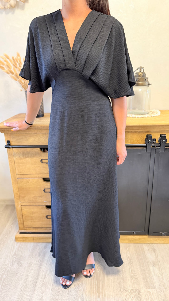 Robe longue Jehan CURVY noir