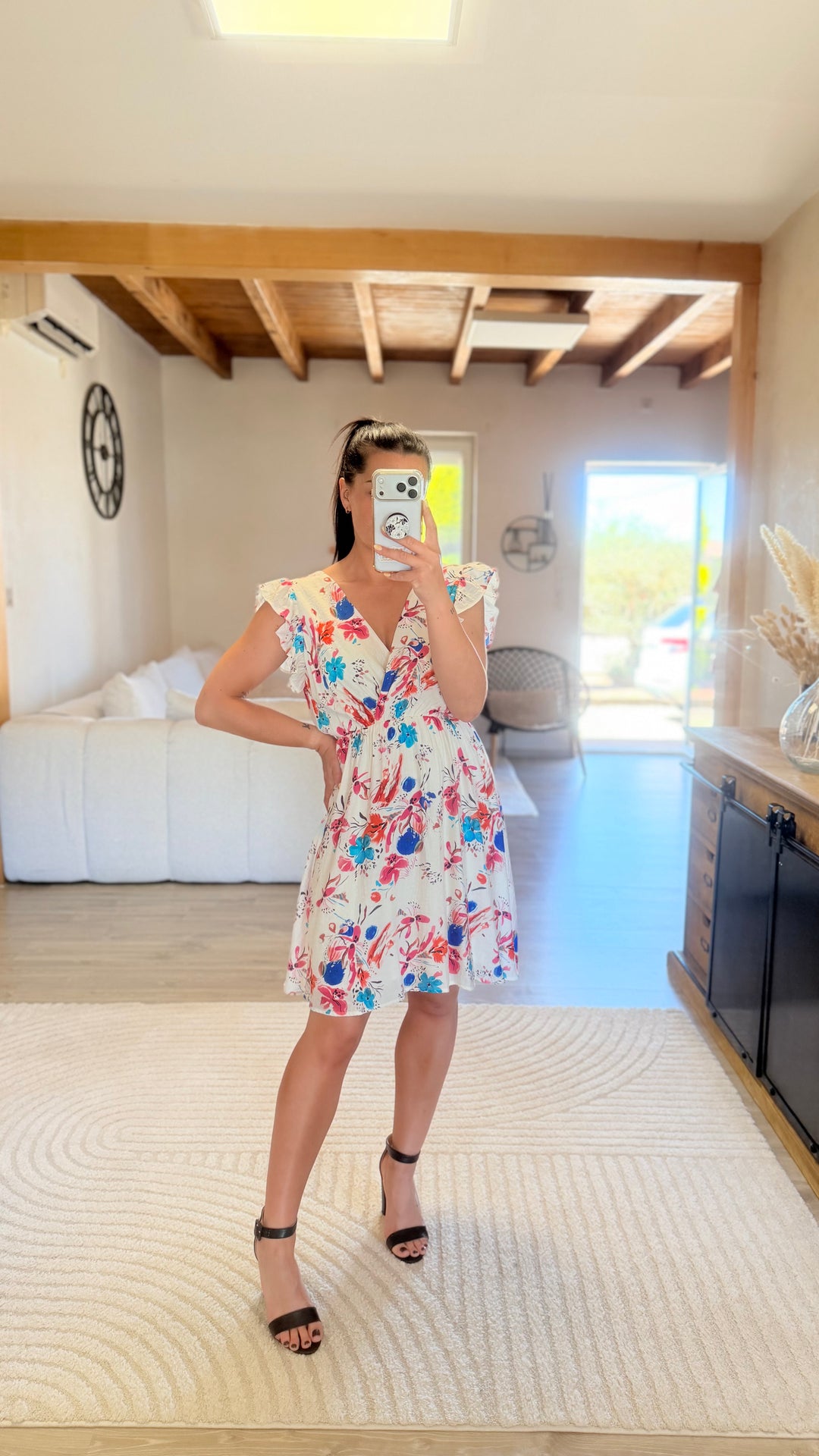Robe courte Qual