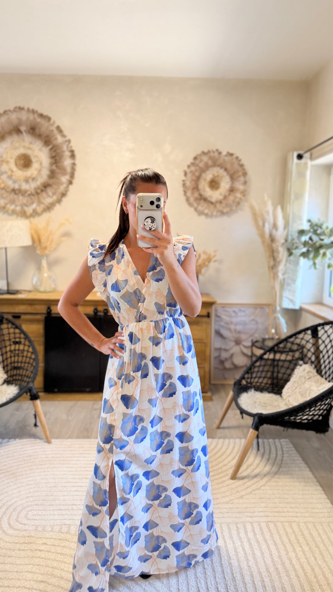 Robe longue Clarence CURVY