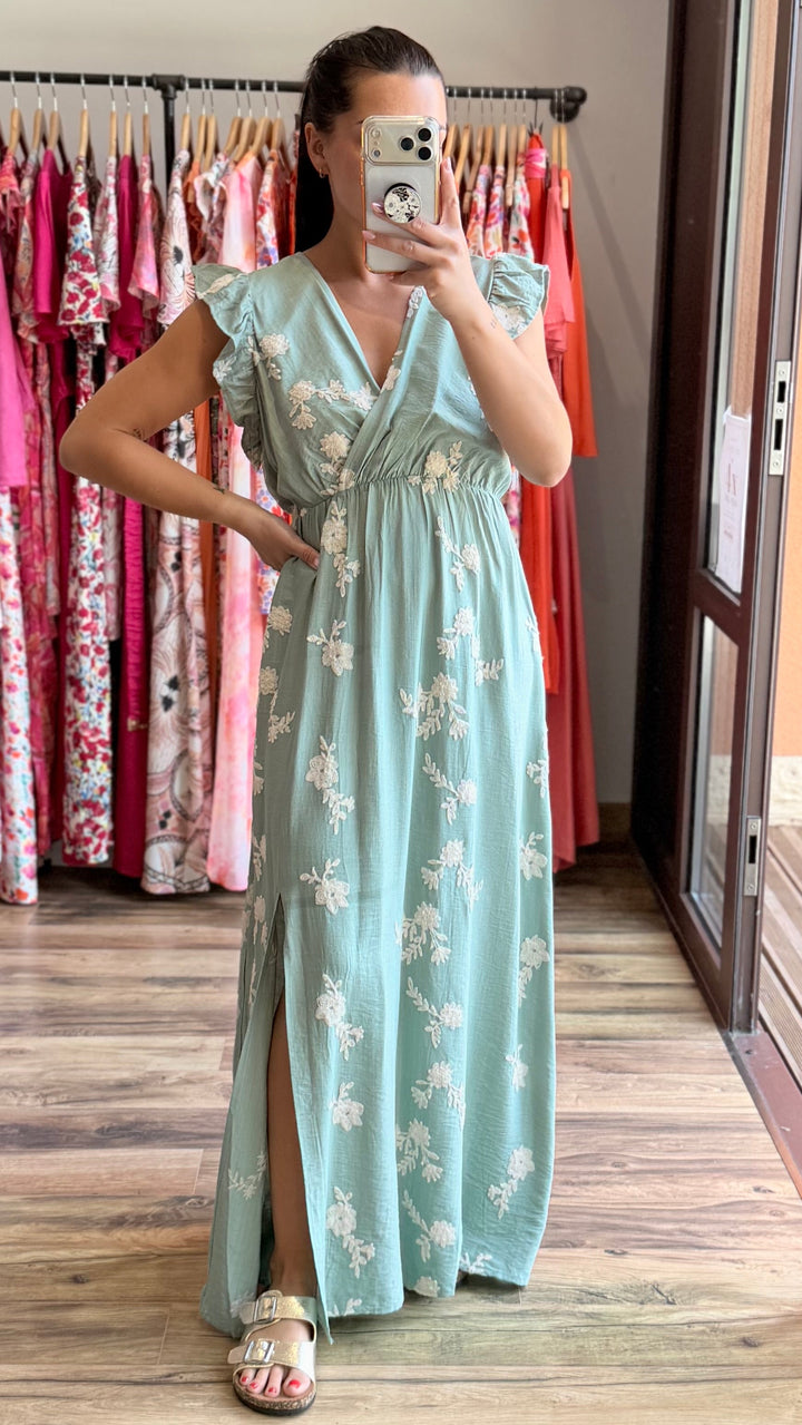 Robe longue Ether CURVY (PRÉCOMMANDE EXPÉDITION LE 2/06)