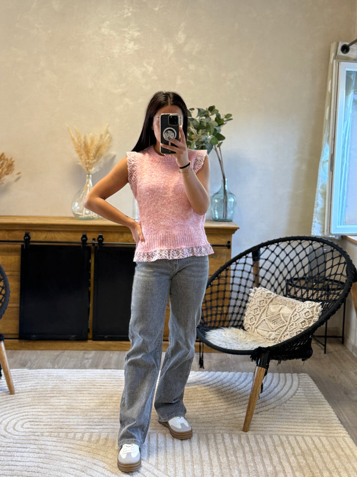 Pull sans manches Nawel