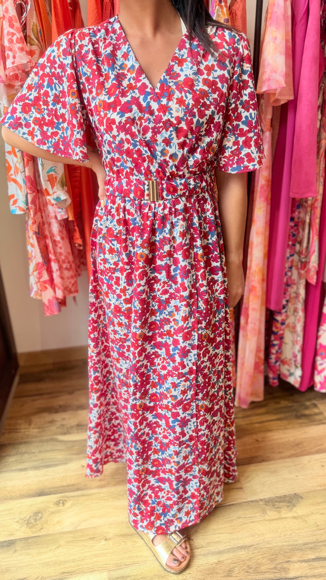 Robe longue Pascaline CURVY (PRÉCOMMANDE EXPÉDITION 3/06)