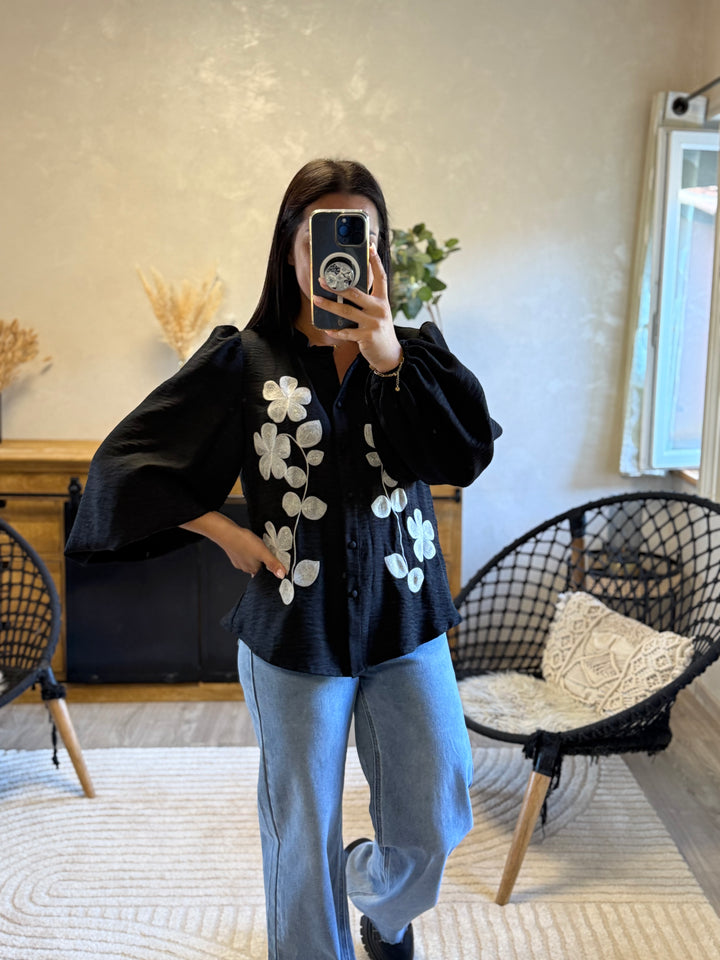 Chemise Armando noir