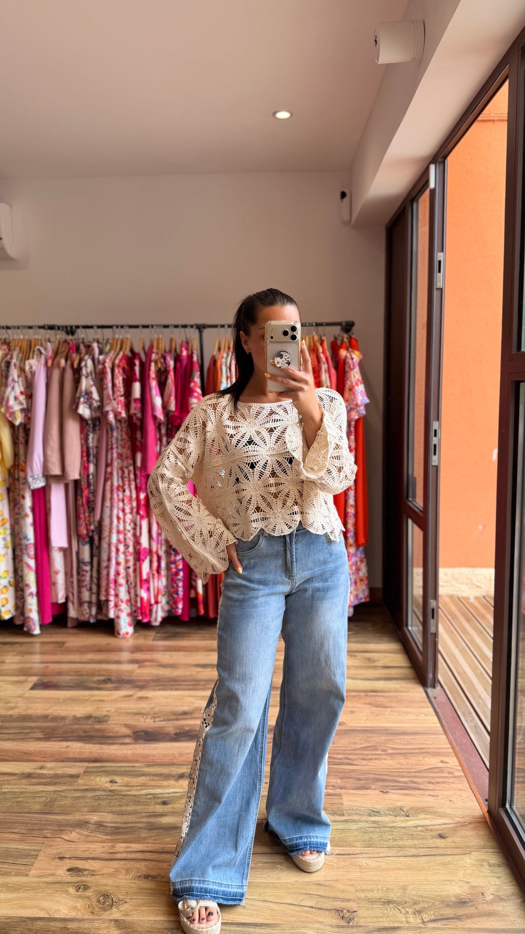 Top Odile crochet Axelle