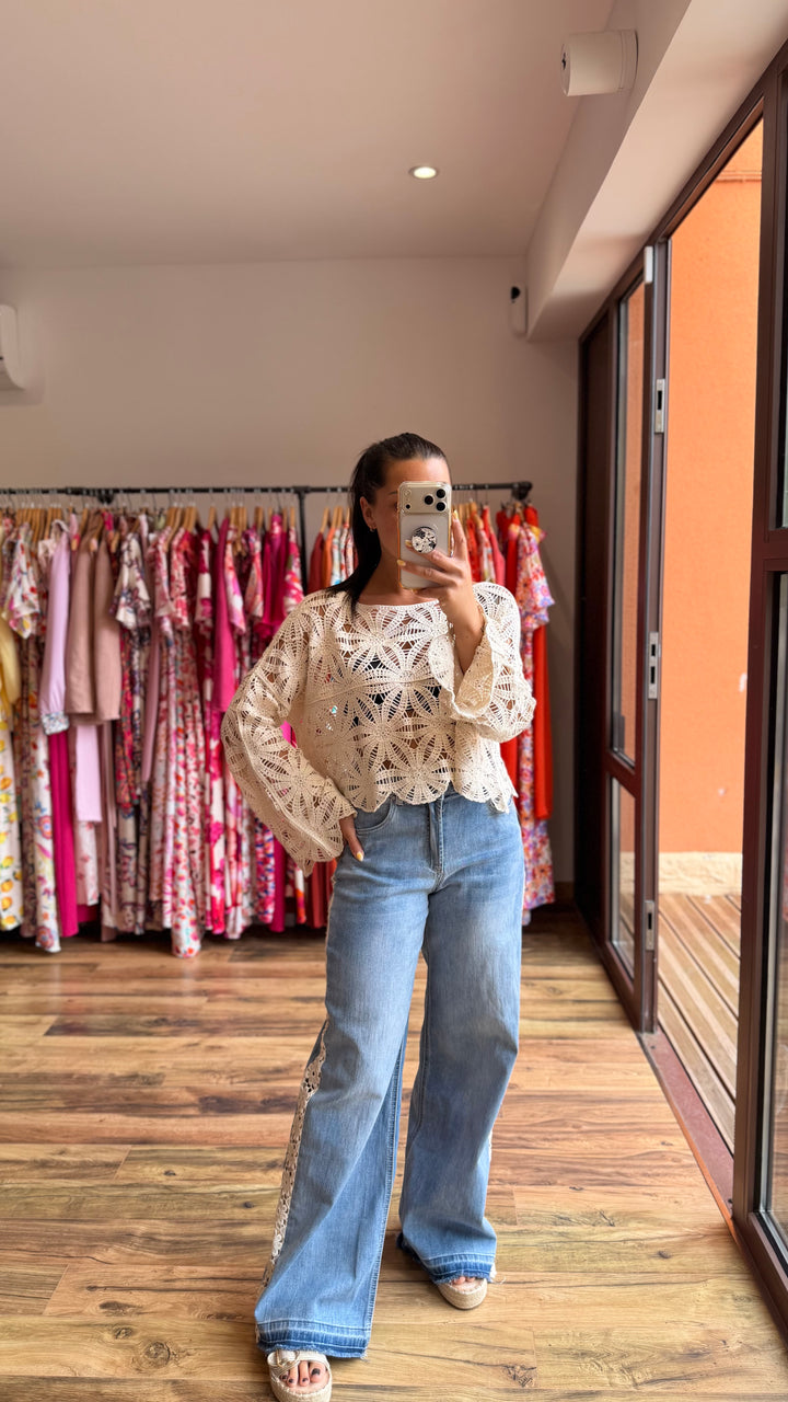 Top Odile crochet Axelle