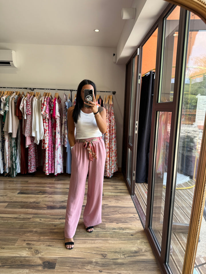 Pantalon Wilma rose