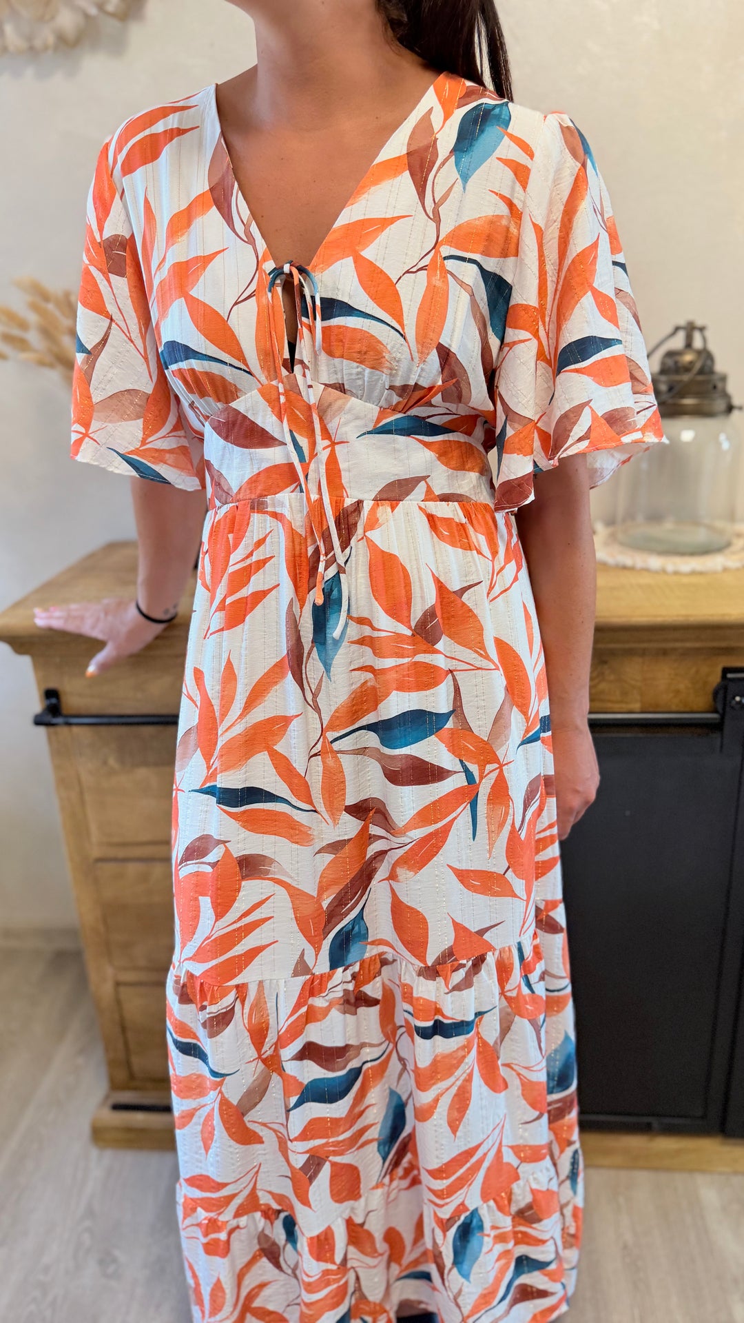 Robe longue Sandy CURVY