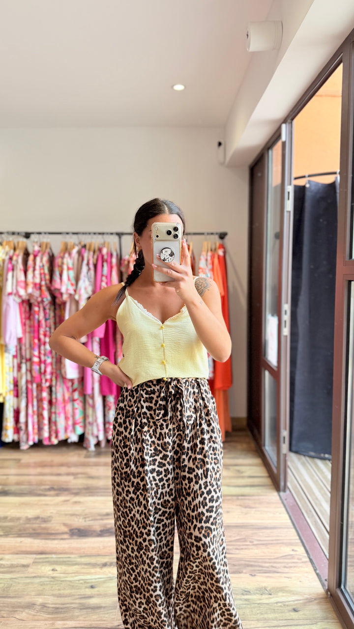 Top Hosa jaune CURVY