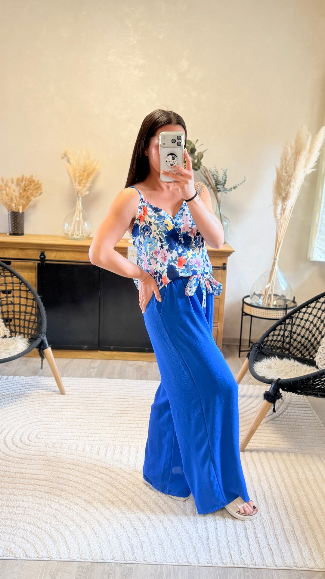 Top Hugo bleu CURVY