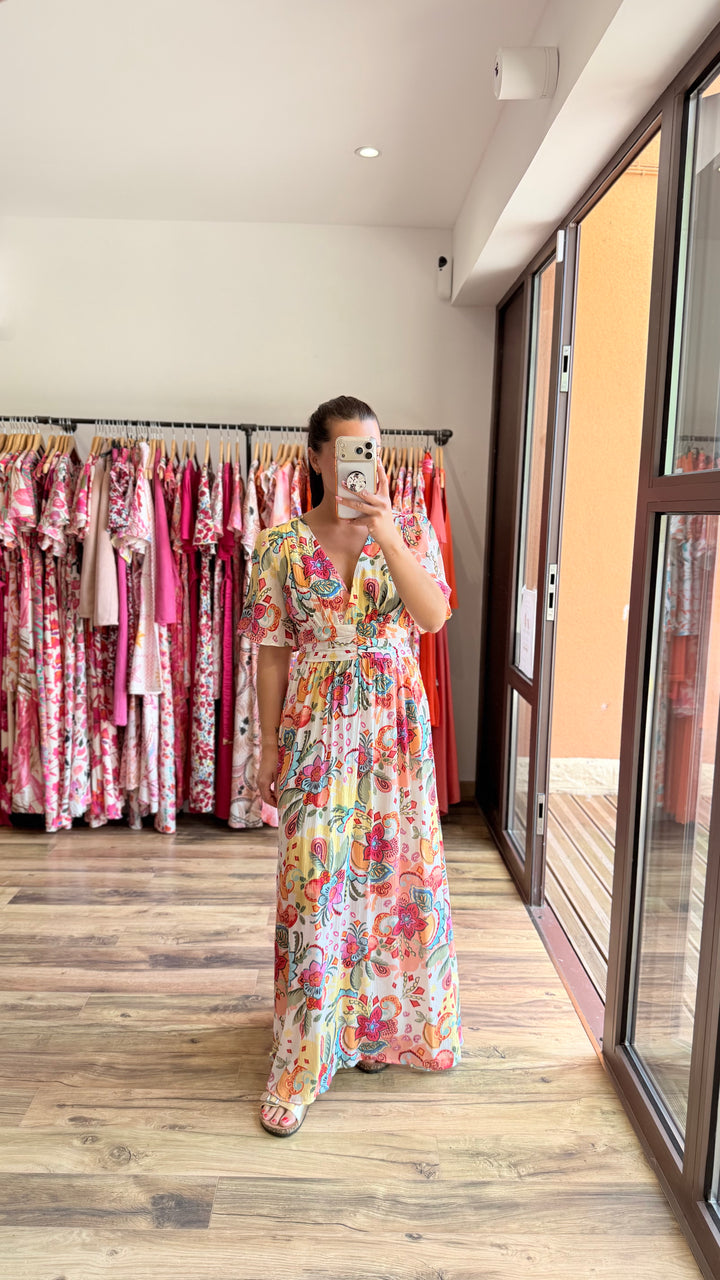 Robe longue Lita (PRÉCOMMANDE EXPÉDITION LE 9/06)