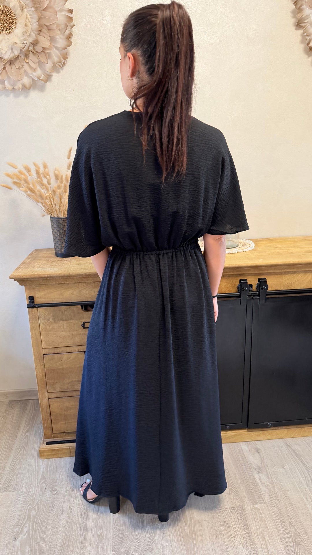 Robe longue Jehan Noir