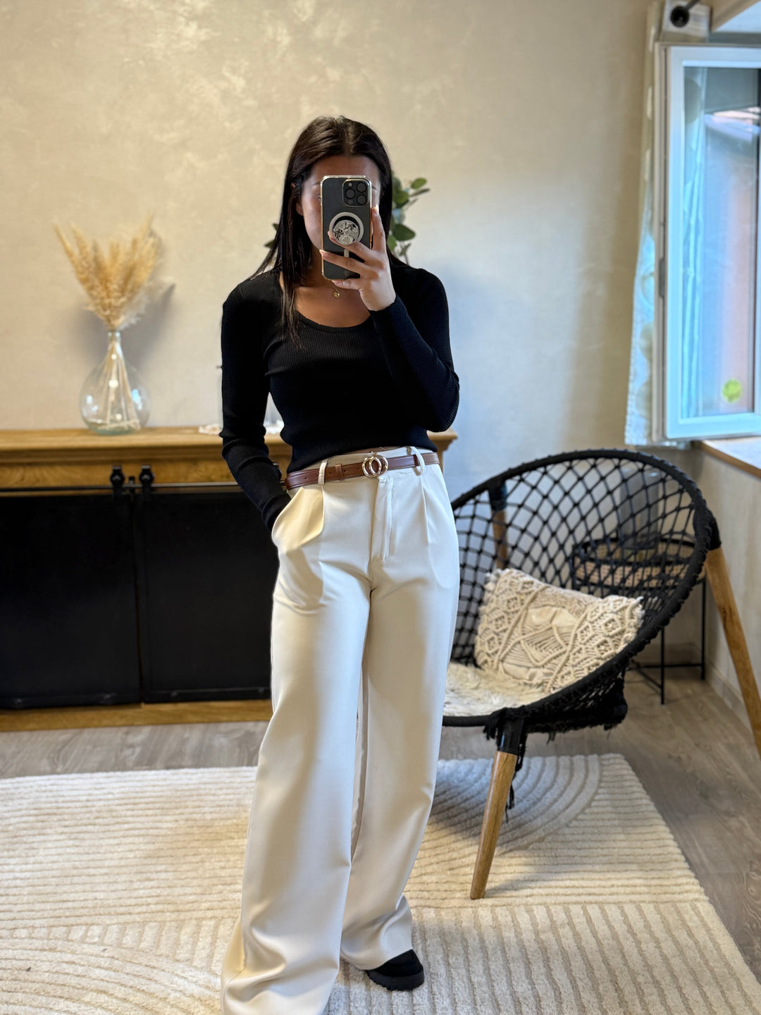 Pantalon Berlioz beige