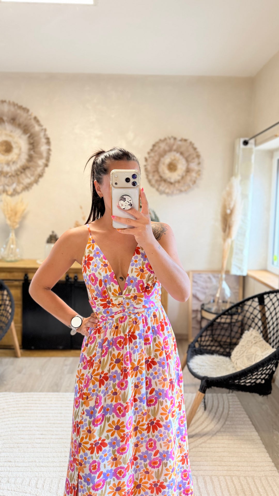 Robe longue Pina