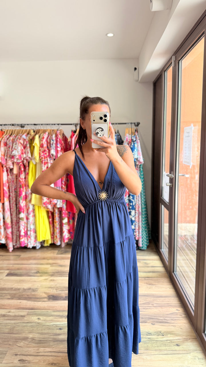 Robe longue Soleil Marine CURVY