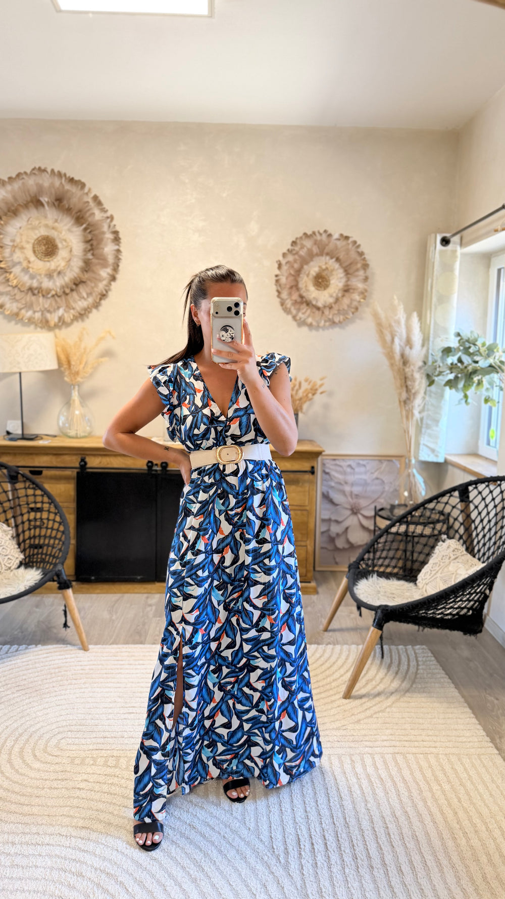 Robe longue Hakima CURVY