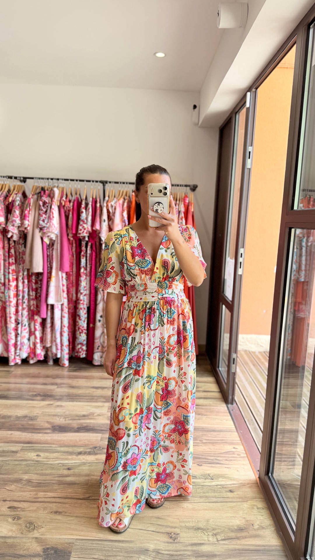 Robe longue Lita (PRÉCOMMANDE EXPÉDITION LE 9/06)