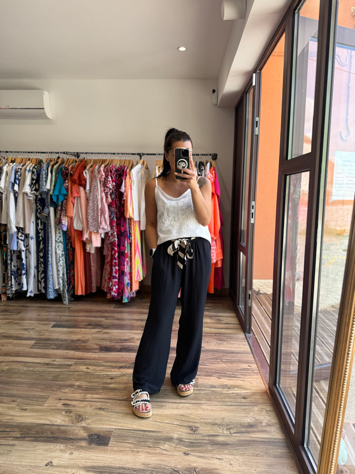 Pantalon Julie noir CURVY