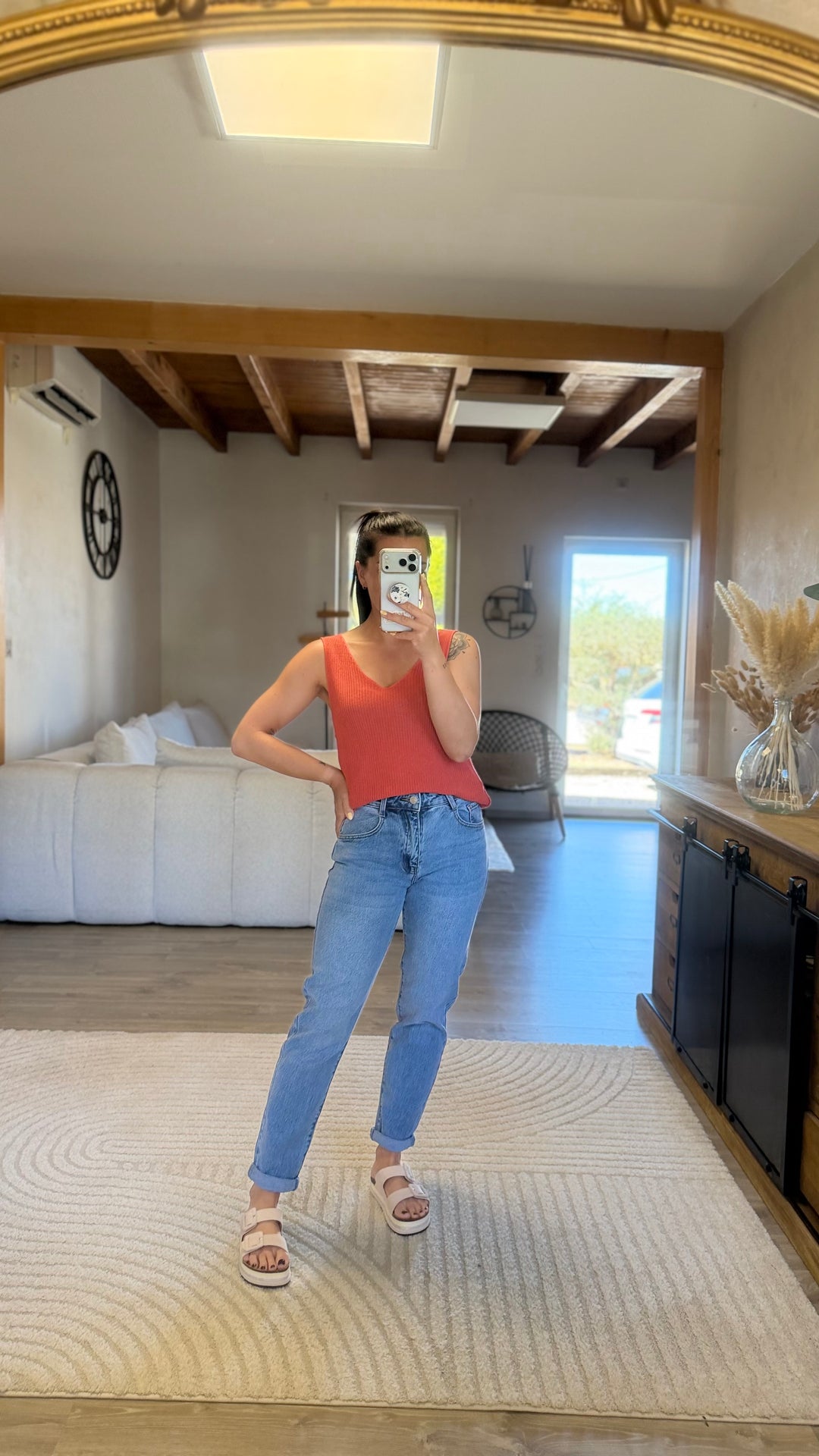 Jean mom Levous