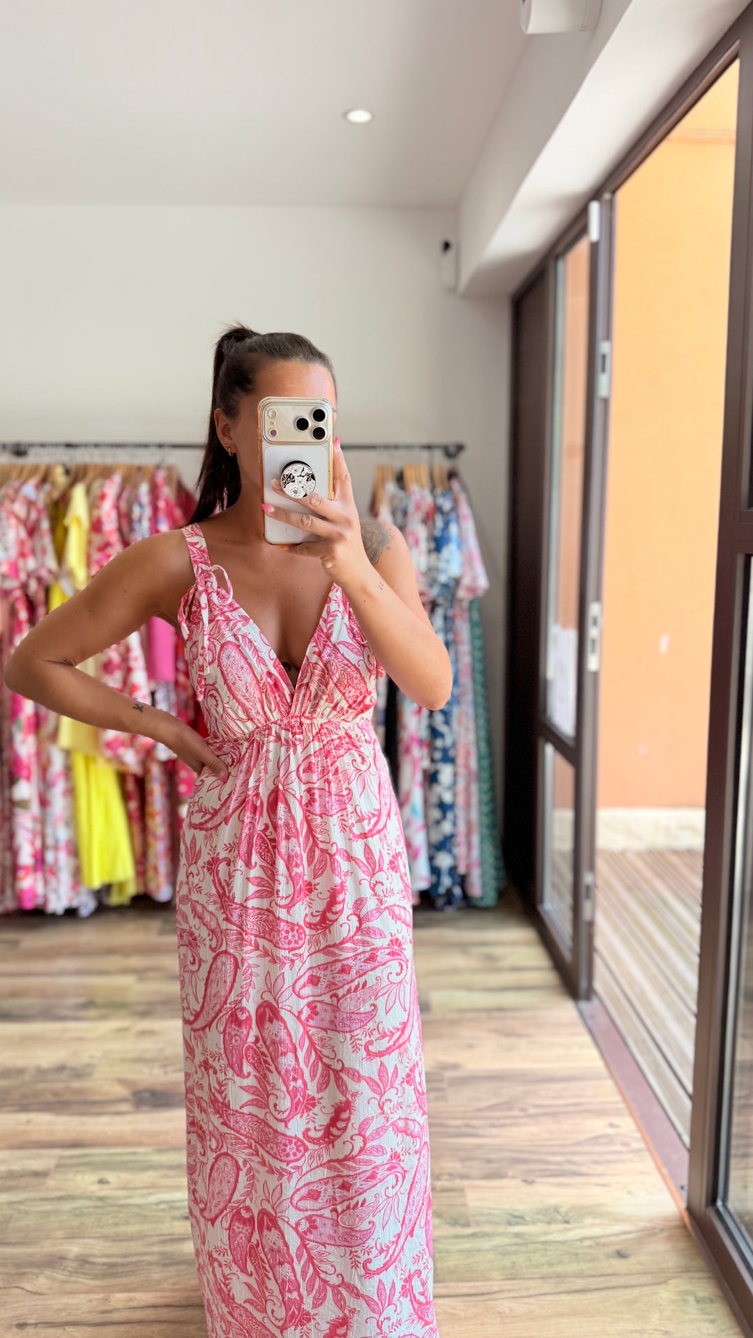 Robe longue Nael CURVY