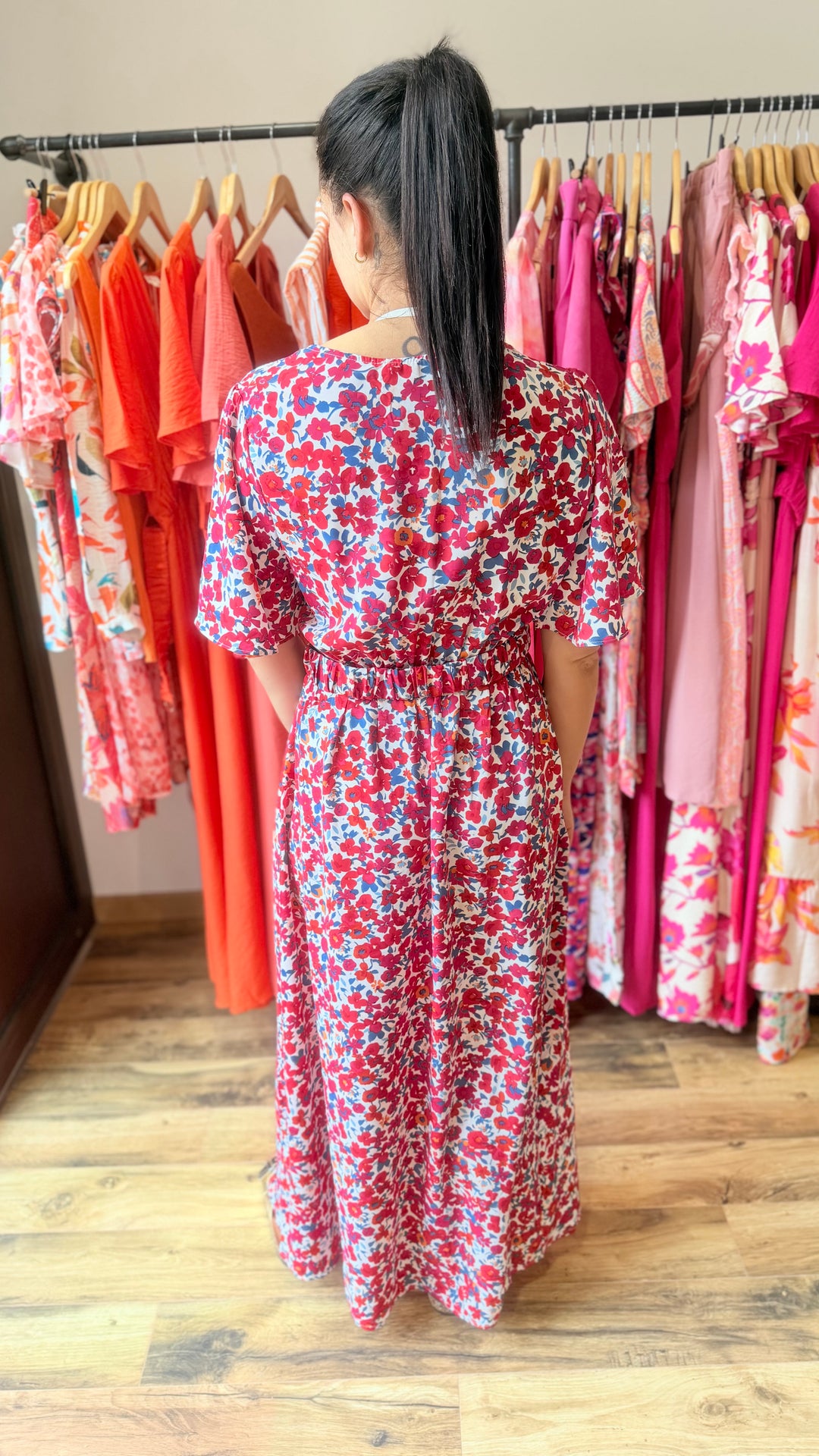 Robe longue Pascaline CURVY (PRÉCOMMANDE EXPÉDITION 3/06)