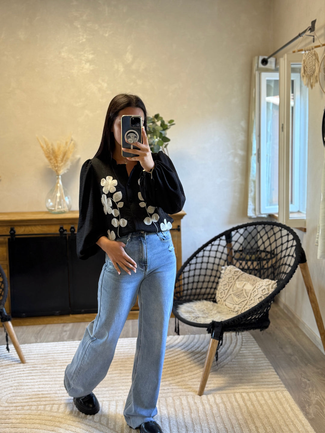 Chemise Armando noir