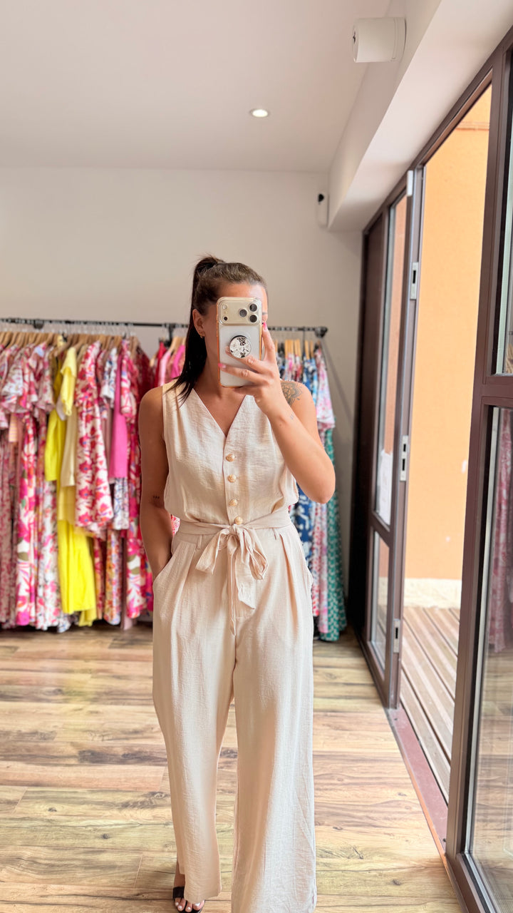 Combinaison Roxanne beige