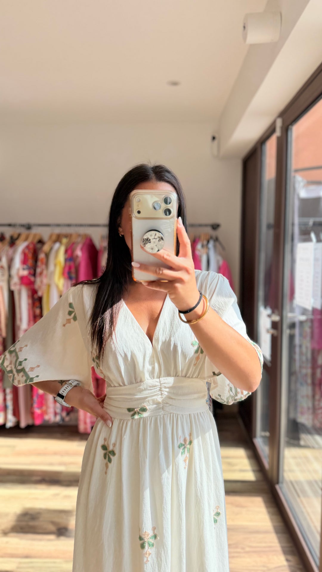 Robe longue Olympea CURVY