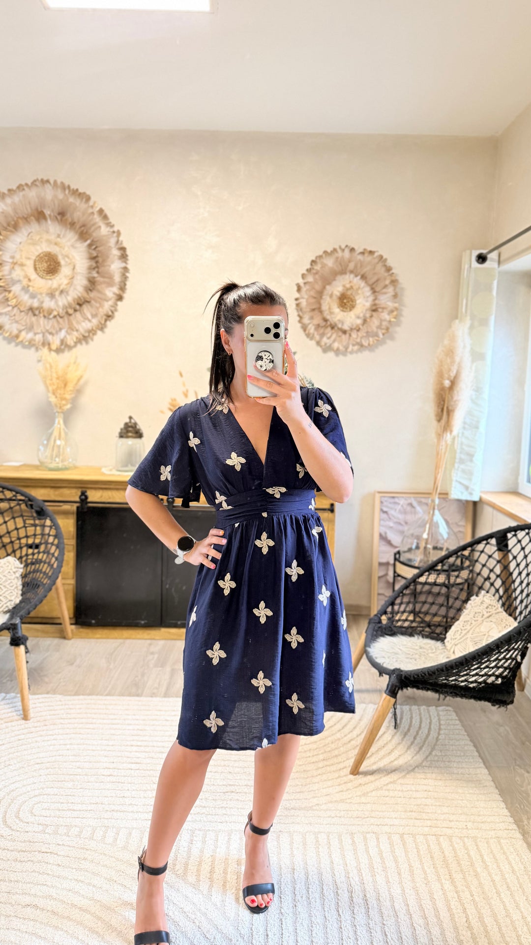 Robe courte Lorin CURVY