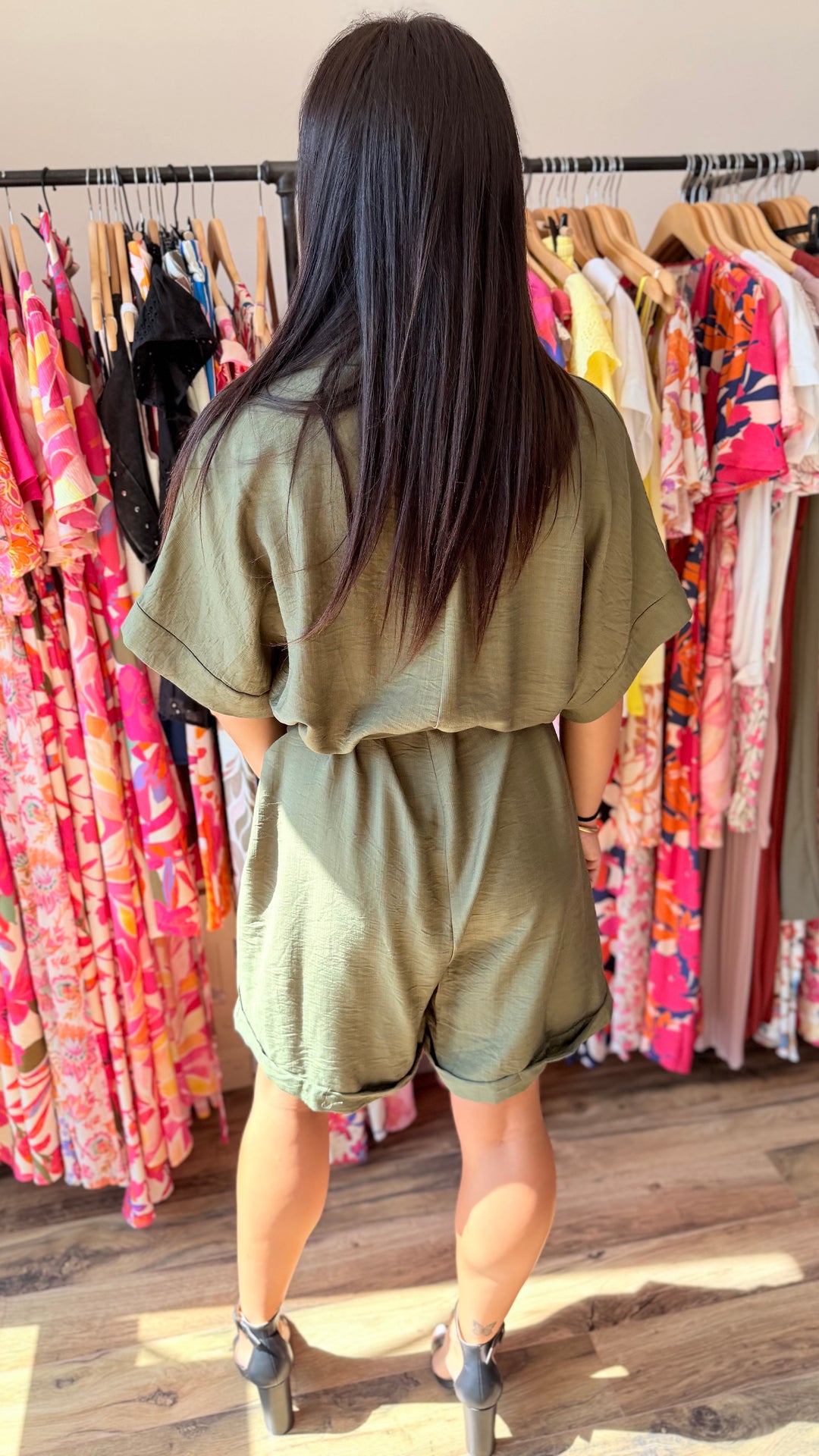Combishort Kola kaki CURVY